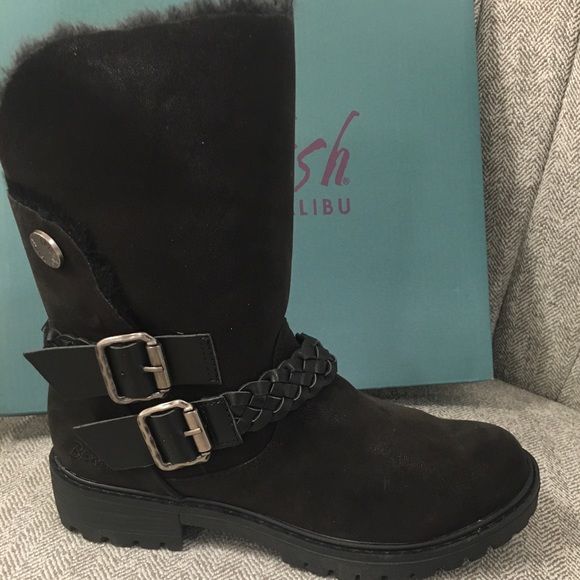 - 🐡Blowfishes Black Zip up Boots 🐡 - Picture 6 of 15